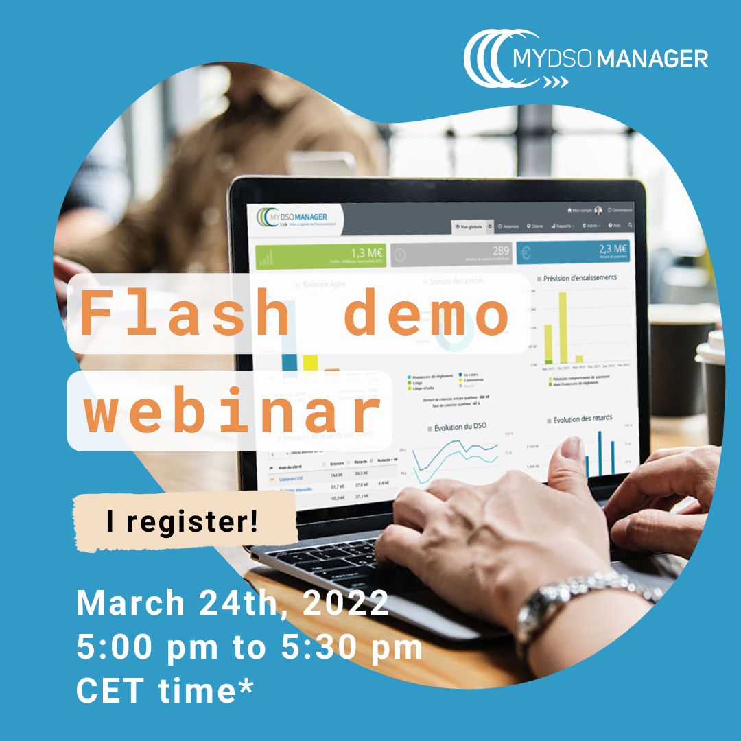 webinar de présentation flash de My DSO Manager