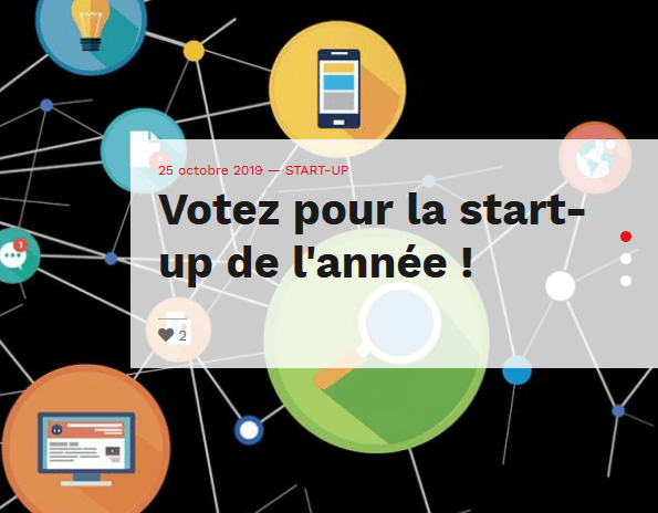 Trophée start-up Présences Trophée start-up Présences