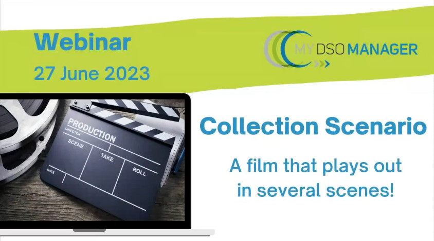The collection scenario in credit management, A film that plays out in several scenes.
